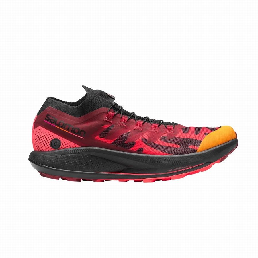 Salomon Pulsar Trail Pro For Ciele Trail Löparskor Dam Röda [DTP5091EZ]